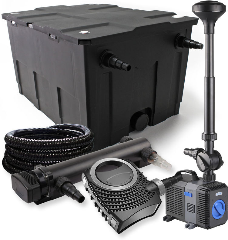 Wiltec - Set di filtri a 1 camera SunSun 60000 l 36W UVC Depuratore per