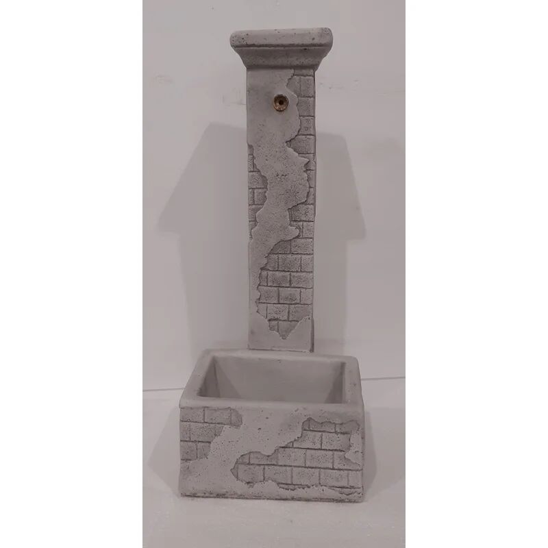 Leroy Merlin Fontana a colonna DEL BORGO in cemento H 73 cm, 38 x 28 cm