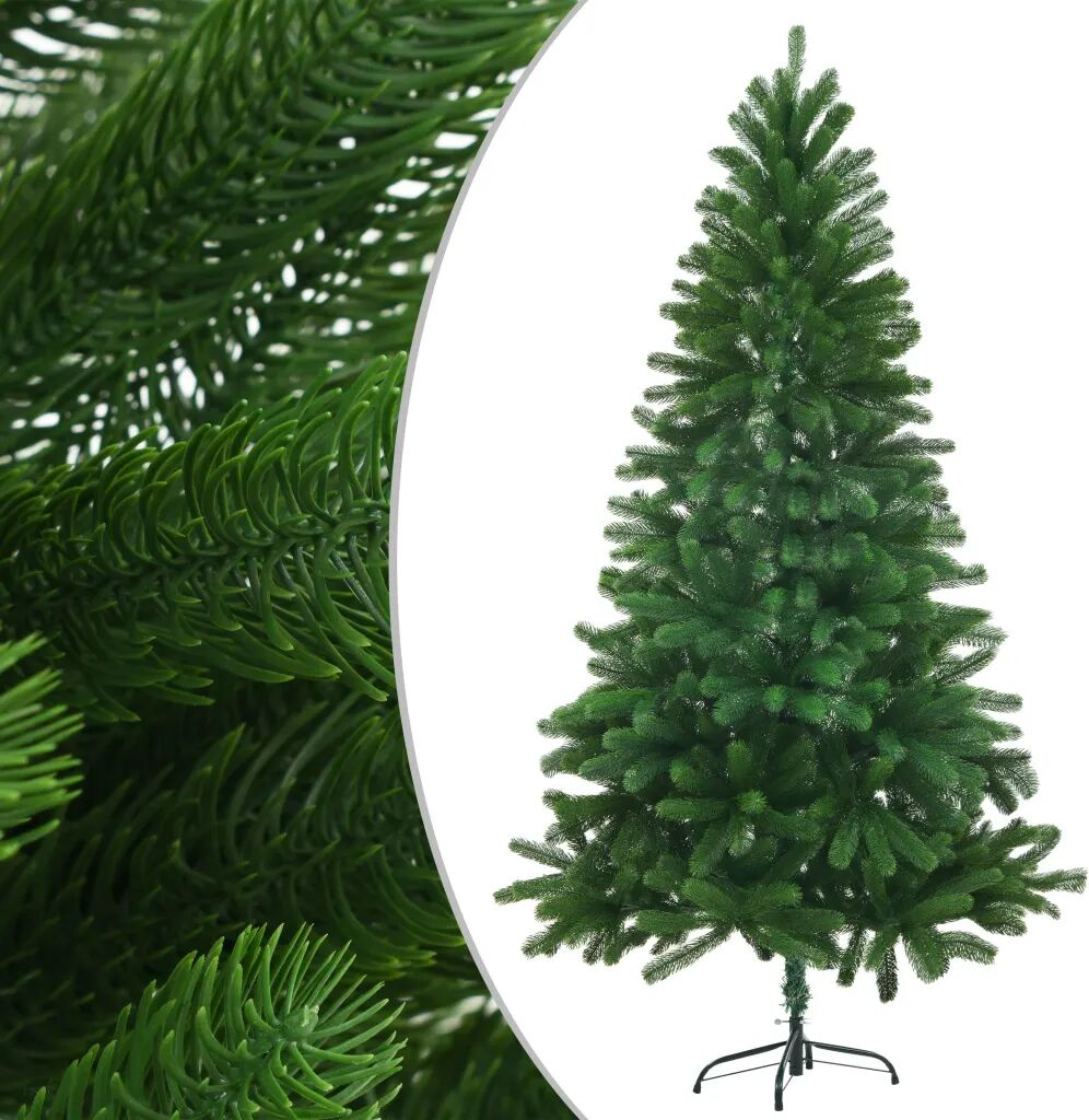 vidaXL Kunstkerstboom met levensechte naalden 150 cm groen