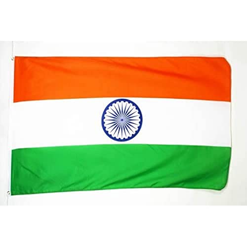 AZ FLAG India Vlag 250x150 cm Indische Grote vlaggen 150 x 250 cm Banier 5x8 ft Hoge kwaliteit