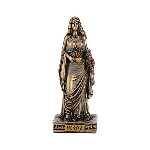 Generic Hestia Mini Standbeeld Beeldhouwkunst Griekse Romeinse Mythologie Godin Beelden 8,5 cm