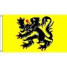Merkloos Vlaamse gemeenschap vlag 90 x 150 cm