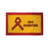 AZ FLAG Vlag tegen aids Aids Awareness 150 x 90 cm rode vlag met lint 90 x 150 cm vlaggen