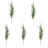 YLSZHY 5 STKS Kunstmatige Cipres Pick Pine Stenen, Kunstmatige Dennentakken Sprigs, Nep Groen Dennennaalden Takken Garland voor Vaas Thuis Tuin Decor