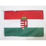 AZ FLAG Hongarije wapenschild Vlag 45x30 cm koorden Hongaarse SMALL vlaggen 30 x 45 cm Banier 18x12 in Hoge kwaliteit