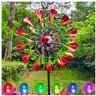 HAZARA 83 "Tuin Spinners Yard Spinners Metalen Wind Spinners voor Yard 360 ° Wind Met Kinetic Giant Wind Spinner