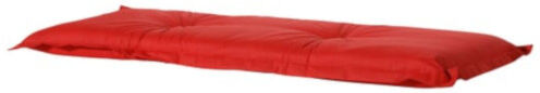 Madison bankkussen Basic 120 x 48 x 7 cm polykatoen rood - Rood