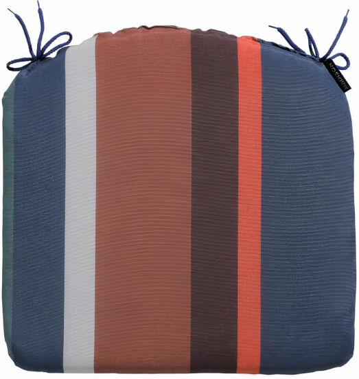 Madison zitkussen Stripe 46 x 48 cm katoen/polyester blauw - Blauw,Multicolor