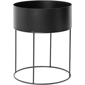 Ferm Living Plant Box Round Black