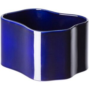 Artek Riihitie Plant Pot Shape B Small Blue Gloss