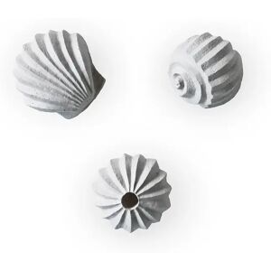 Cooee Design The Genesis Shells skulptur 3-pakning Limestone