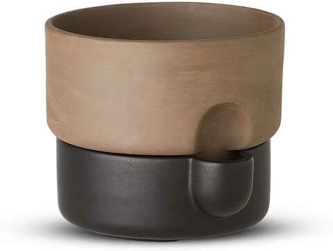 Northern Oasis Flowerpot Medium Black/Brown - Northern    205 mm