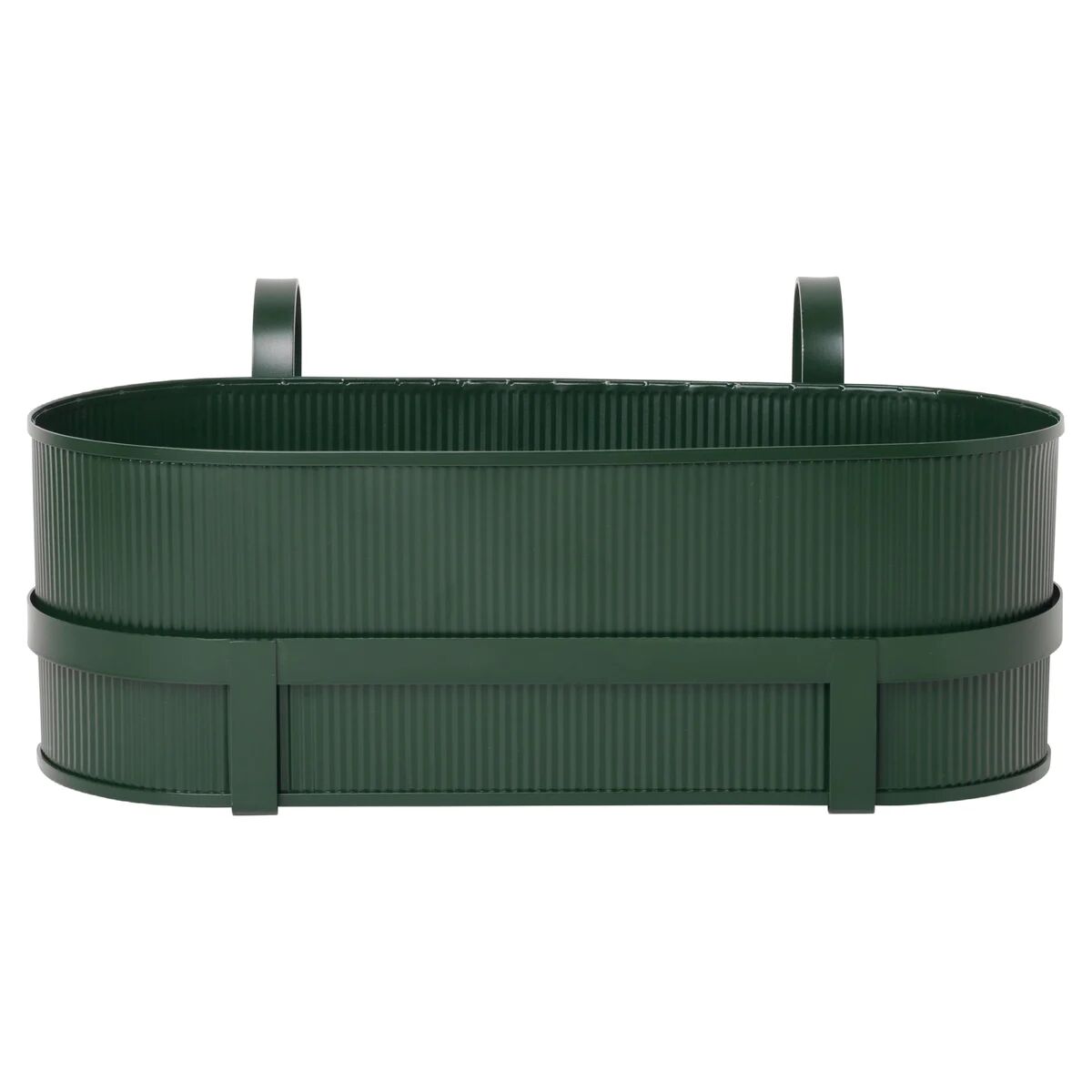 Ferm Living Bau balkongkasse Dark green