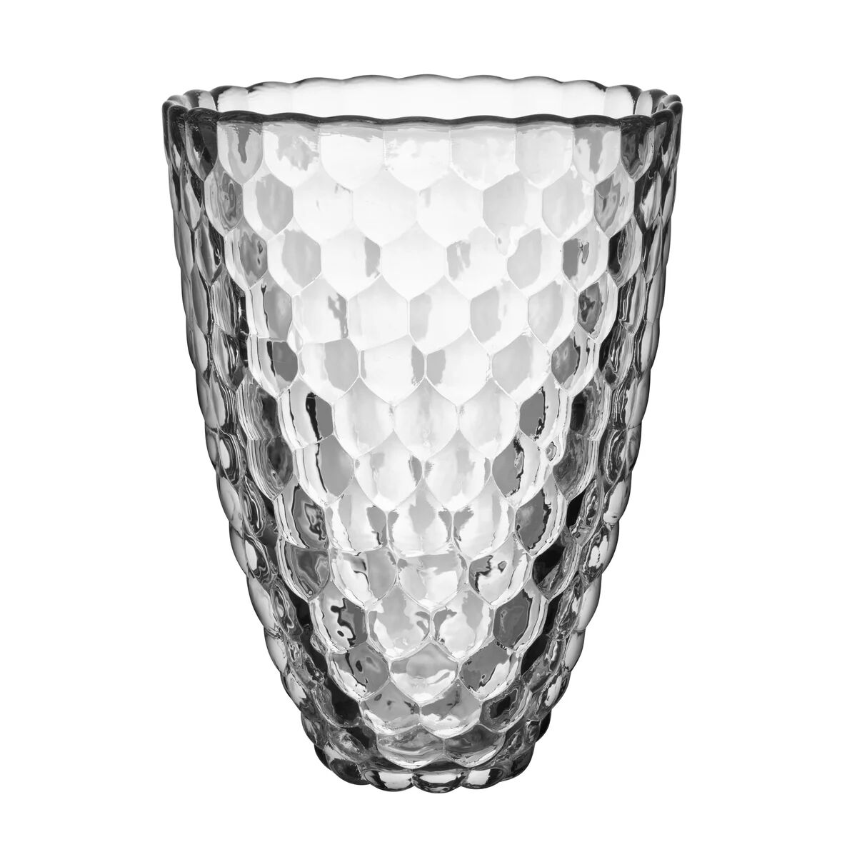 Orrefors Raspberry vase 20 cm klar