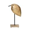 Dekoria Figurka Little Bird 27cm - brązowy, naturalny - Size: 7 x 15 x 27 cm