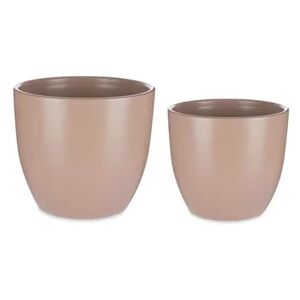 Ibergarden Conjunto de Vasos 22 cm 28 cm 2 Peças Bege Argila