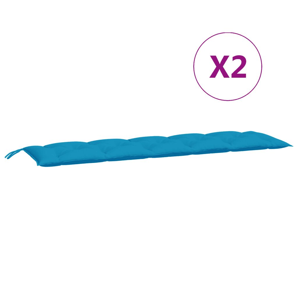 vidaXL Pernă pentru balansoar, albastru deschis, 180 cm, textil