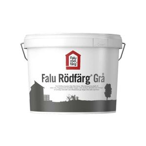 Falu Rödfärg Fasadfärg, Original Helmatt, 5l, Grå, Färg & Tapeter