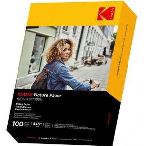 Kodak Blankt Fotopapper 230g/m² - Fotopapper, 10 X 15 Cm