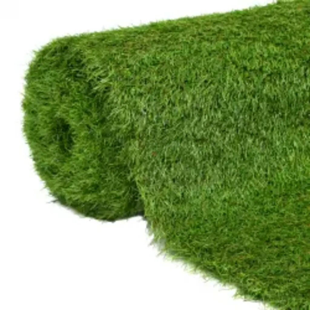 vidaXL Umelý trávnik 1x15 m/40 mm, zelený