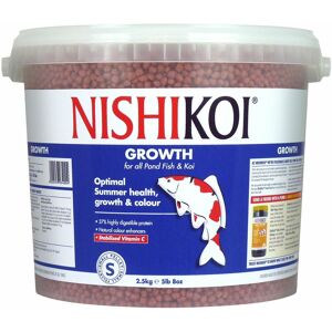 Nishikoi - Growth Small Pellet 2.5kg 2500g