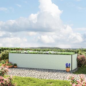 GFP 351 x 119 x 77 cm Raised garden bed, Aluminium anodised - (GFPV00395)