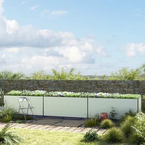 GFP 535 x 150 x 77 cm Raised garden bed, Aluminium anodised - (GFPV00463)