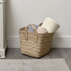 Woven Storage Basket / Planter - 32cm Material: Seagrass, grass