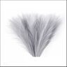 Tlily Faux Pampas Grass,18In/45Cm Artificial Pampas Grass Fluffy 5 Stem Pompous Grass