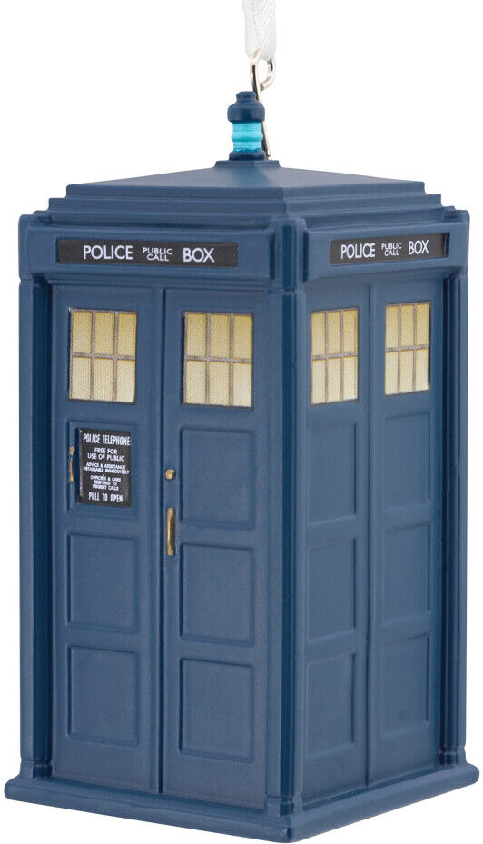 Hallmark Doctor Who Tardis christmas Ornament