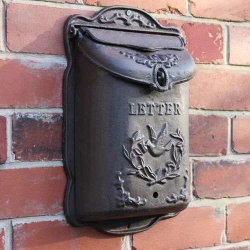 Dakota Fields Wall Mounted Letter Box Dakota Fields  - Size: Large