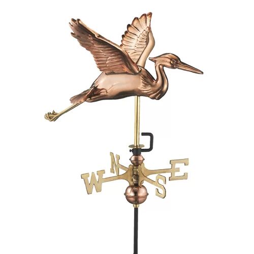 Dakota Fields Caddis Heron Weathervane Dakota Fields  - Size: Rectangle 200 x 290cm