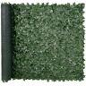 VEVOR Ivy Privacy Fence, 59 x 98 in Artificial Green Wall Screen, Greenery Ivy Fence with Mesh Cloth Backing and Strengthened Joint, Faux Hedges Vine Leaf Decoration for Outdoor Garden, Yard, Balcony