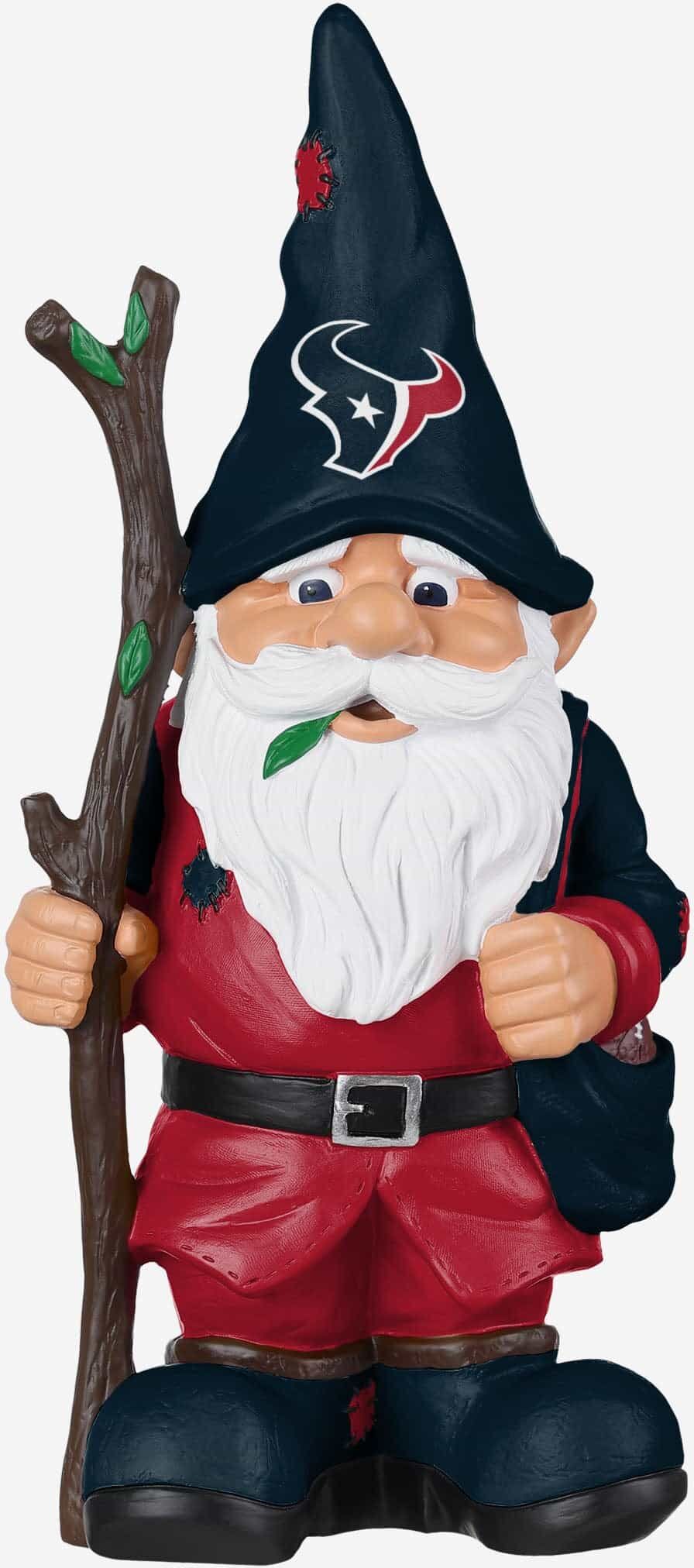 FOCO Houston Texans Holding Stick Gnome -