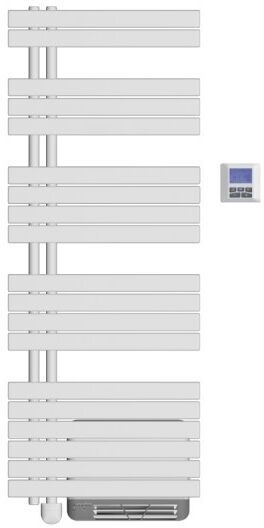 AIRELEC Seche-serviettes AIRELEC Asymétrique à gauche OSYA électrique 1500W