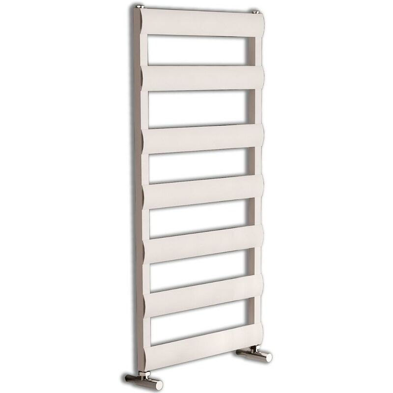HUDSON REED Sèche-Serviettes Design Plat en Aluminium – Blanc – 159 x 50cm – Ordo