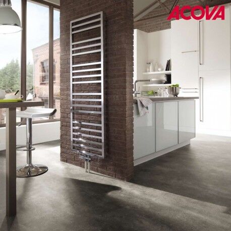 ACOVA Sèche-serviette ACOVA - KADRANE SPA Mixte INOX 569W / 500W - AKARI-190-055/GF