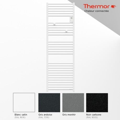 THERMOR Sèche-serviettes électrique 1000W RIVA 4 - THERMOR