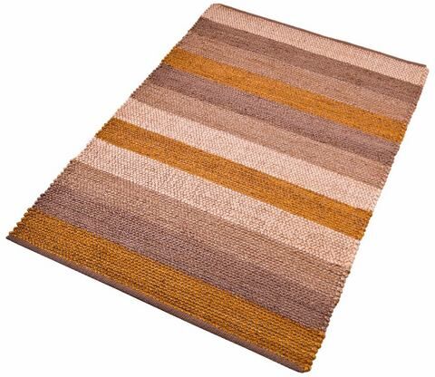 Home affaire Hennepkleed, Home Affaire Collection, »Hennep Stripe«, met de hand geweven  - 54.99 - beige - Size: 70x140 cm;90x160 cm;120x180 cm;160x230 cm;190x290 cm