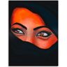 Artland Wandbild »Tuareg - Der Sand auf deiner Haut«, Frau, (1 St.), als Leinwandbild, Wandaufkleber in verschied. Größen schwarz B/H: 30 cm x 40 cm B/H: 30 cm x 40 cm unisex