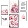 Artland Poster »Schönheit der Rose«, Blumen, (6 St.), Poster, Wandbild, Bild, Wandposter  pink  B/H: 42 cm x 29,7 cm pink