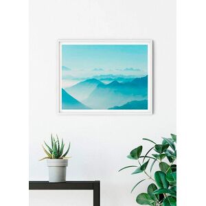 Komar Poster »Mountains View«, Natur, (1 St.), Kinderzimmer, Schlafzimmer,... bunt