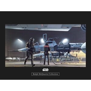 Komar Poster »Star Wars Classic RMQ Yavin Y-Wing«, Star Wars, (1 St.),... bunt
