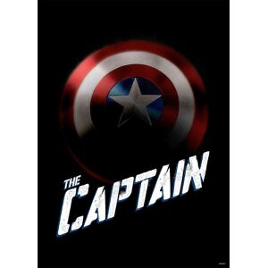 Komar Wandbild »Avengers The Captain«, (1 St.), Kinderzimmer, Schlafzimmer,... bunt