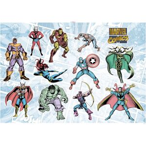 Komar Wandtattoo »Marvel Comics Collection«, (11 St.), 100x70 cm (Breite x... bunt