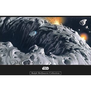 Komar Poster »Star Wars Classic RMQ Asteroid«, Star Wars, (1 St.),... bunt