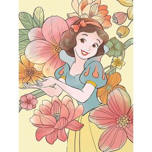 Komar Poster »Snow White Flowers«, Disney, (1 St.), Kinderzimmer,... bunt