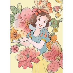 Komar Poster »Snow White Flowers«, Disney, (1 St.), Kinderzimmer,... bunt