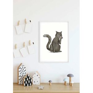 Komar Poster »Cute Animal Cat«, Tiere, (1 St.), Kinderzimmer, Schlafzimmer,... bunt