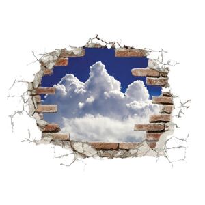 Komar Wandtattoo »Break Out Clouds«, (1 St.), 100x70 cm (Breite x Höhe),... bunt